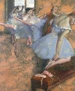 Edgar Degas Ballet class oil painting picture wholesale